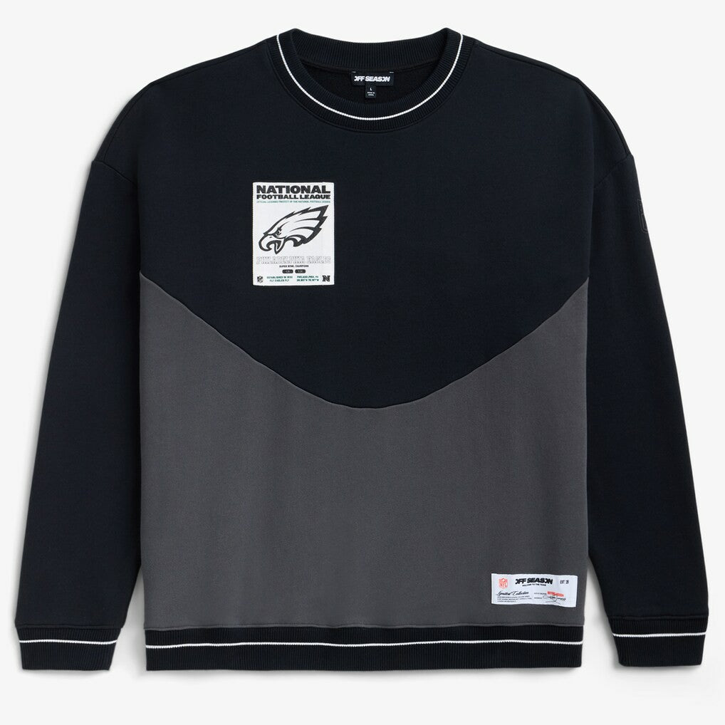 Philadelphia Eagles Off Season x NFL Unisex Fleece Sweatshirt Black