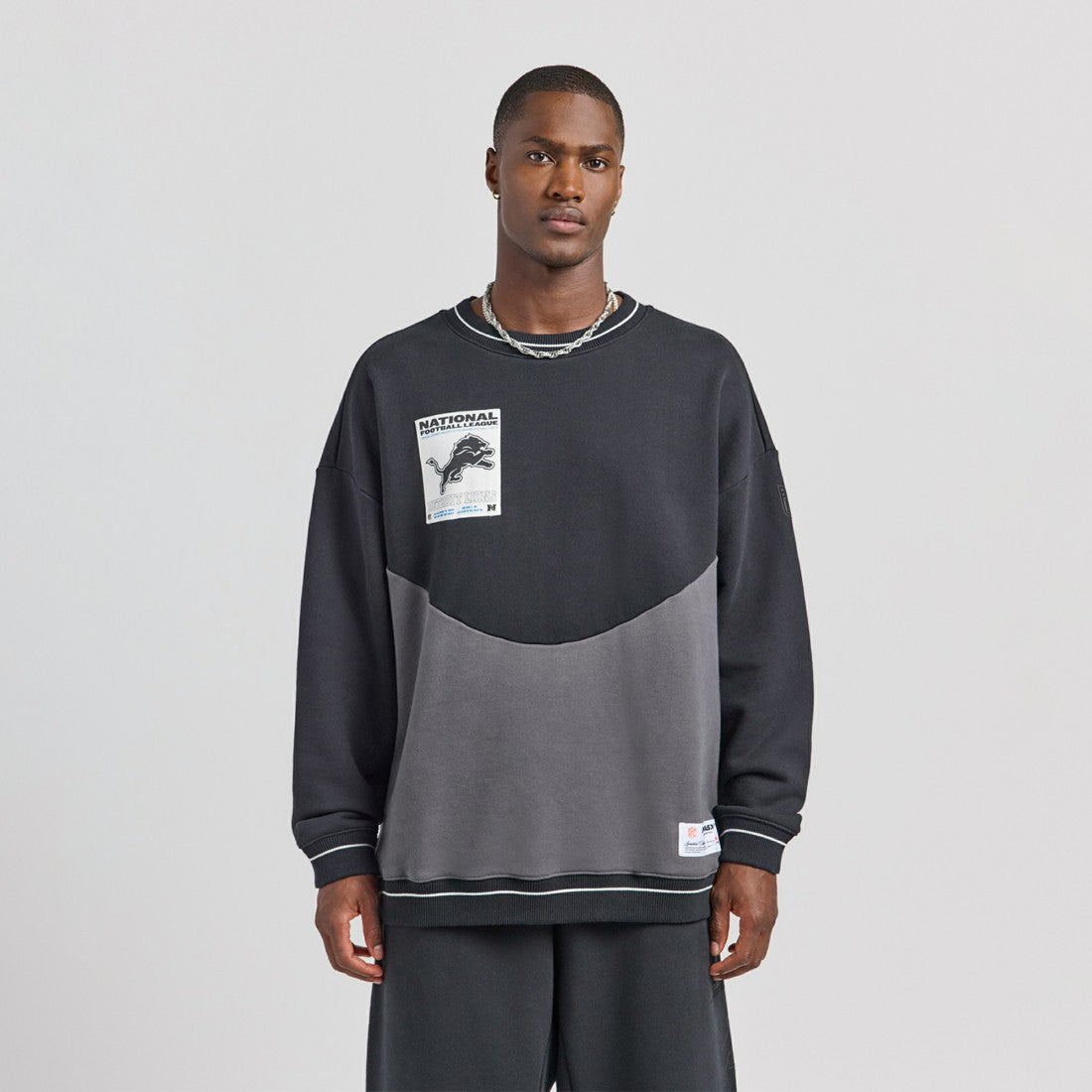 Detroit Lions Off Season x NFL Unisex Fleece Sweatshirt Black