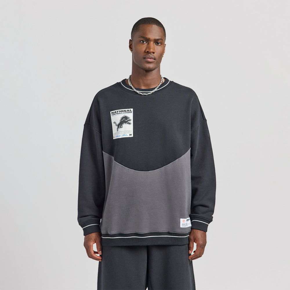 Detroit Lions Off Season x NFL Unisex Fleece Sweatshirt Black