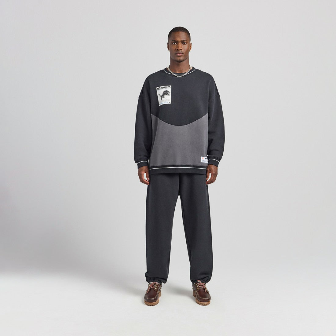 Detroit Lions Off Season x NFL Unisex Fleece Sweatshirt Black