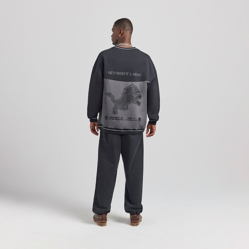 Detroit Lions Off Season x NFL Unisex Fleece Sweatshirt Black