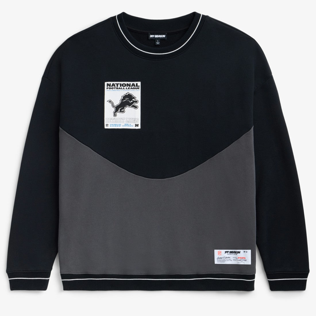 Detroit Lions Off Season x NFL Unisex Fleece Sweatshirt Black