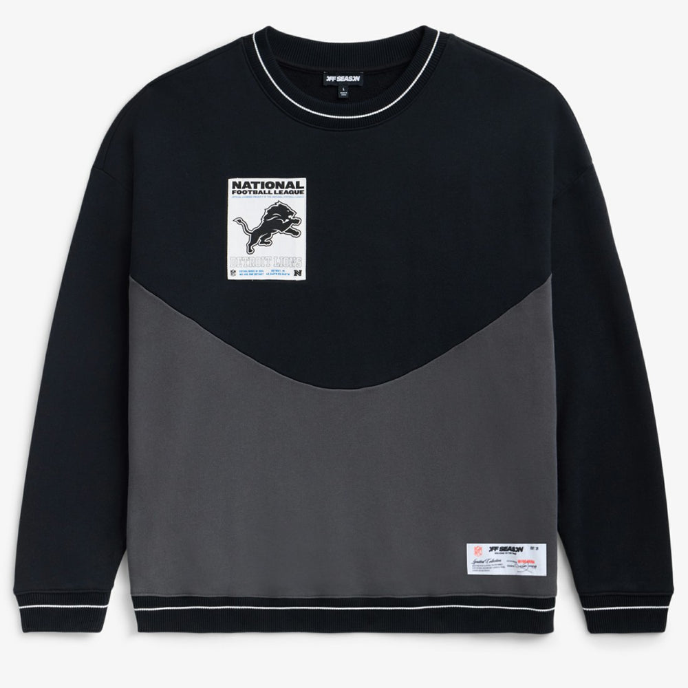 Detroit Lions Off Season x NFL Unisex Fleece Sweatshirt Black