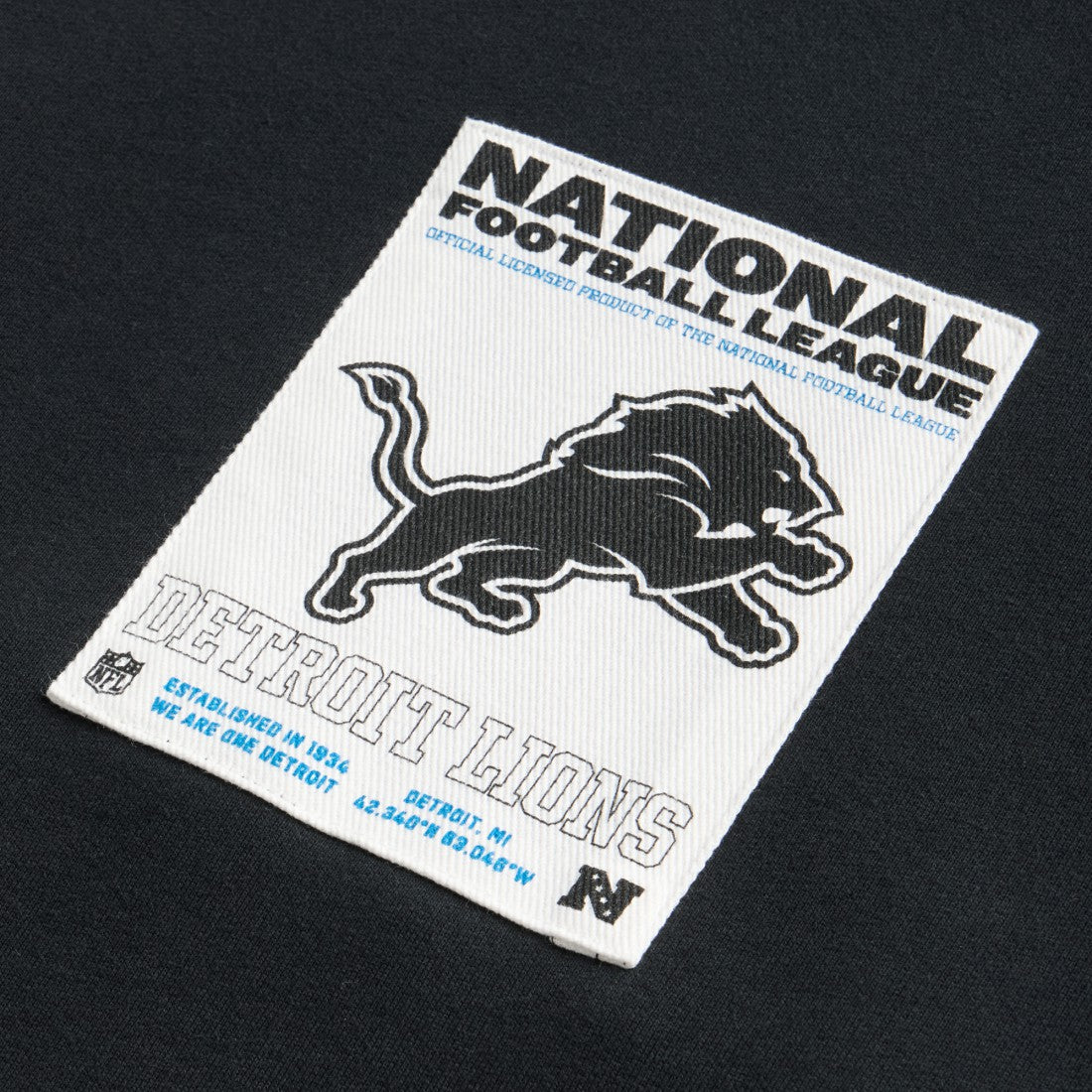 Detroit Lions Off Season x NFL Unisex Fleece Sweatshirt Black