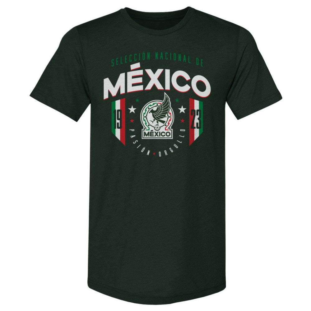 Mexico National Team 500 Level 1923 Premium Tri-Blend T-Shirt Forest Green sale