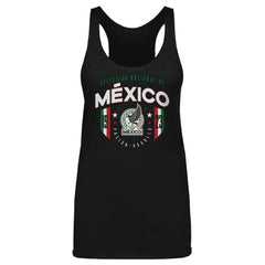 Mexico National Team 500 Level Women's Tri-Blend Tank Top Black shop