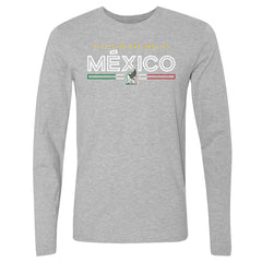 Mexico National Team 500 Level Inline Long Sleeve T-Shirt Heather Gray shop