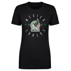 Mexico National Team 500 Level Women's Futbol T-Shirt Black