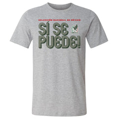 Mexico National Team 500 Level Si Se Puede Inline Bold T-Shirt Heather Gray sale