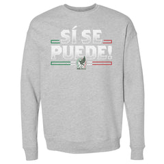 Mexico National Team 500 Level Si Se Puede Pullover Sweatshirt Heather Gray sale