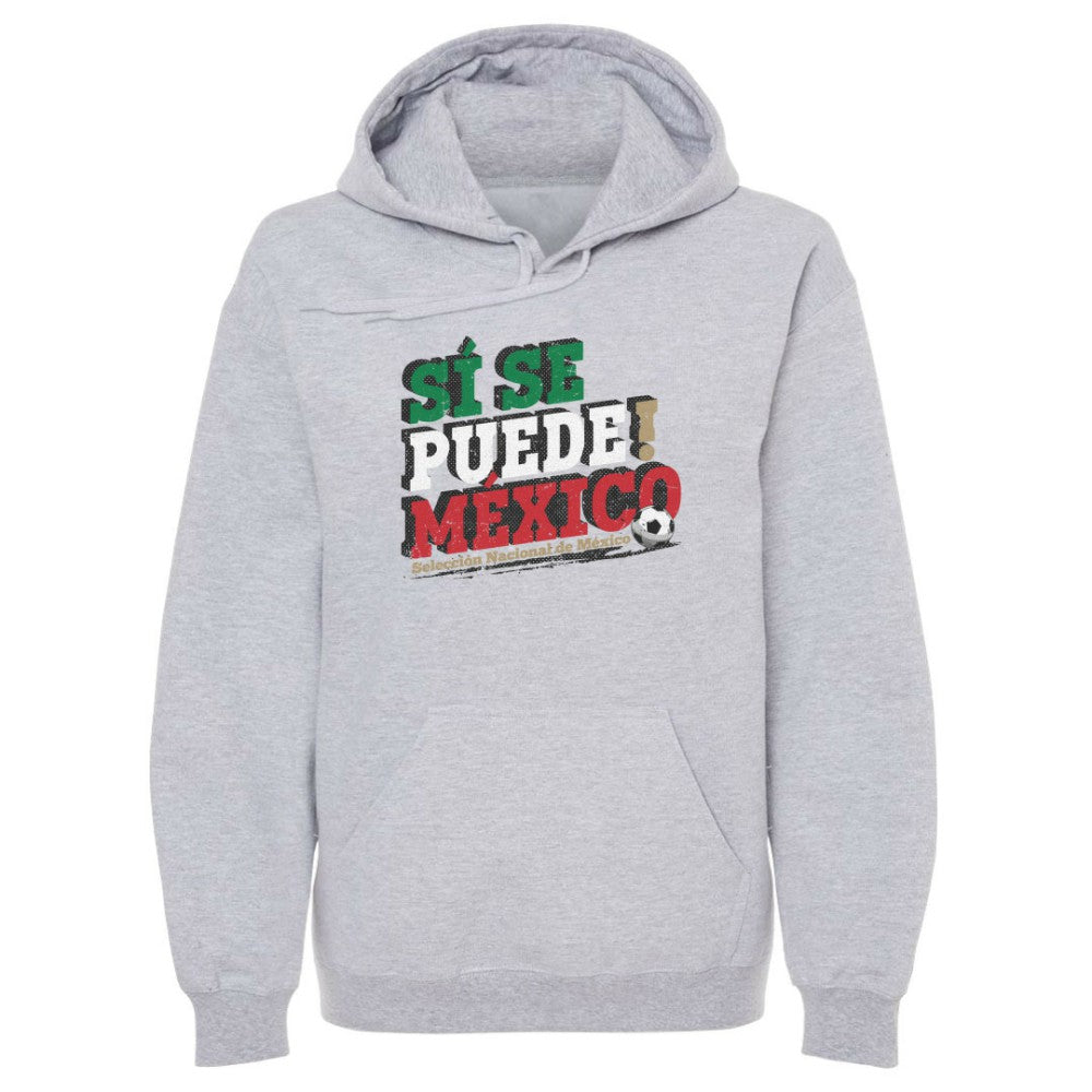 Mexico National Team 500 Level Si Se Puede Pullover Hoodie Gray shop
