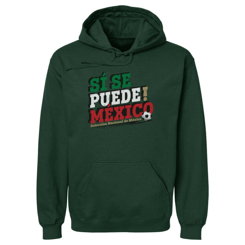 Mexico National Team 500 Level Si Se Puede Pullover Hoodie Forest Green