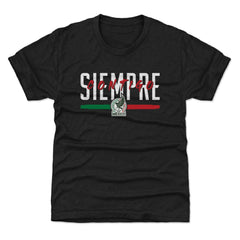Mexico National Team 500 Level Youth Siempre Contigo T-Shirt Black