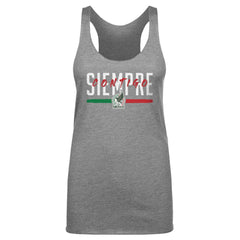 Mexico National Team 500 Level Women's Siempre Contigo Tri-Blend Tank Top Gray shop