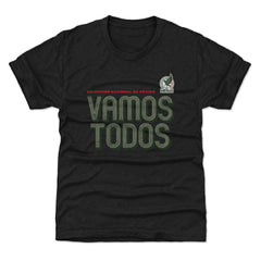 Mexico National Team 500 Level Youth Vamos Todos Inline Bold T-Shirt Black