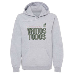 Mexico National Team 500 Level Vamos Todos Inline Bold Pullover Hoodie Gray