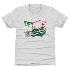 Mexico National Team 500 Level Youth Vamos Todos Country T-Shirt Gray shop