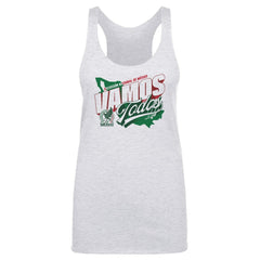 Mexico National Team 500 Level Women's Vamos Todos Country Tri-Blend Tank Top Gray shop