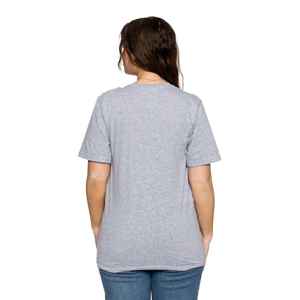 Dallas Cowboys Cheerleaders Women's Sweetheart Bow T-Shirt Gray