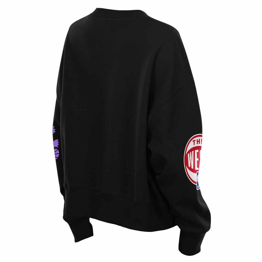 Sacramento Kings Women's 2025/26 City Edition Sweatshirt Black
