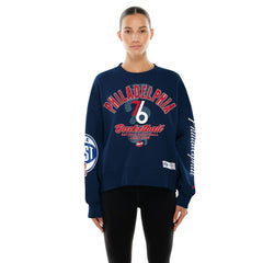 Philadelphia 76ers Women's 2025/26 City Edition Sweatshirt Navy