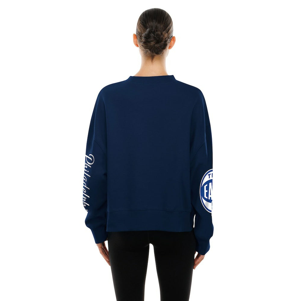 Philadelphia 76ers Women's 2025/26 City Edition Sweatshirt Navy