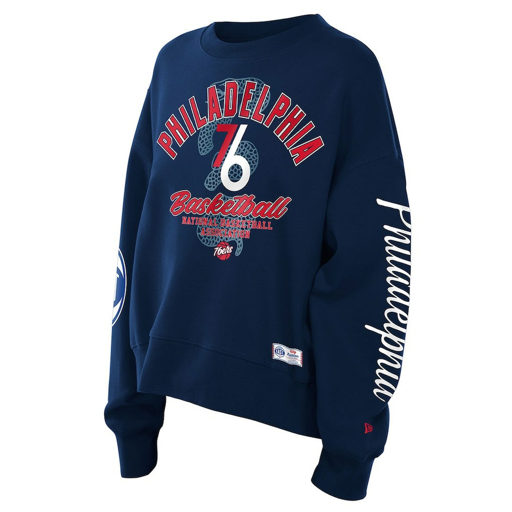 Philadelphia 76ers Women's 2025/26 City Edition Sweatshirt Navy