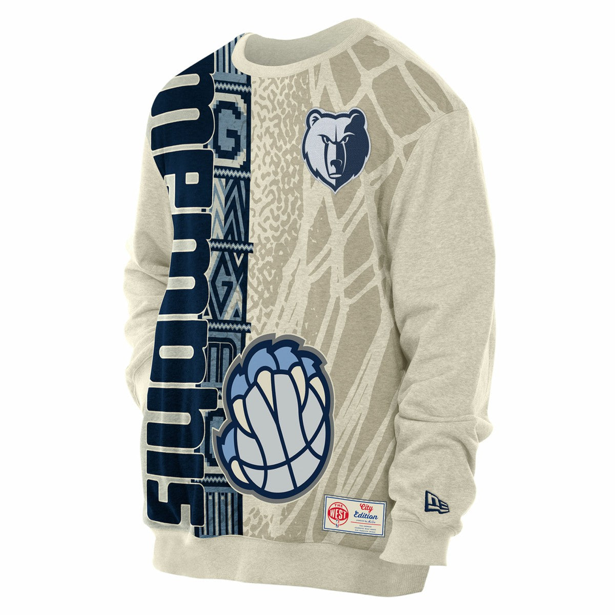 Memphis Grizzlies 2025/26 City Edition Sweatshirt Tan
