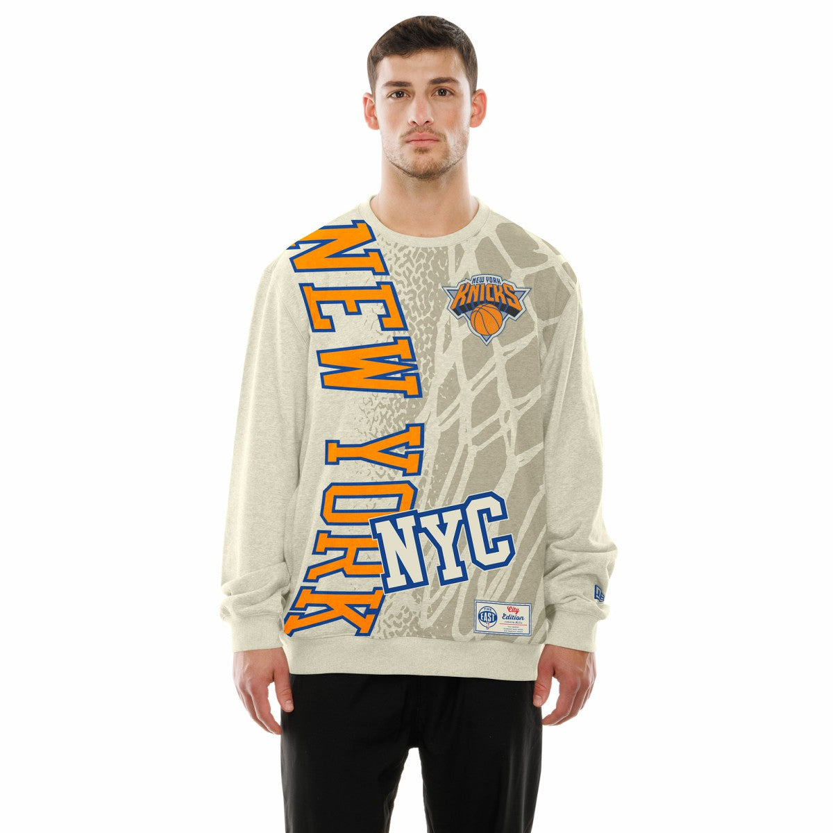 New York Knicks 2025/26 City Edition Sweatshirt Tan