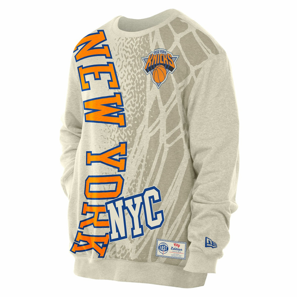 New York Knicks 2025/26 City Edition Sweatshirt Tan