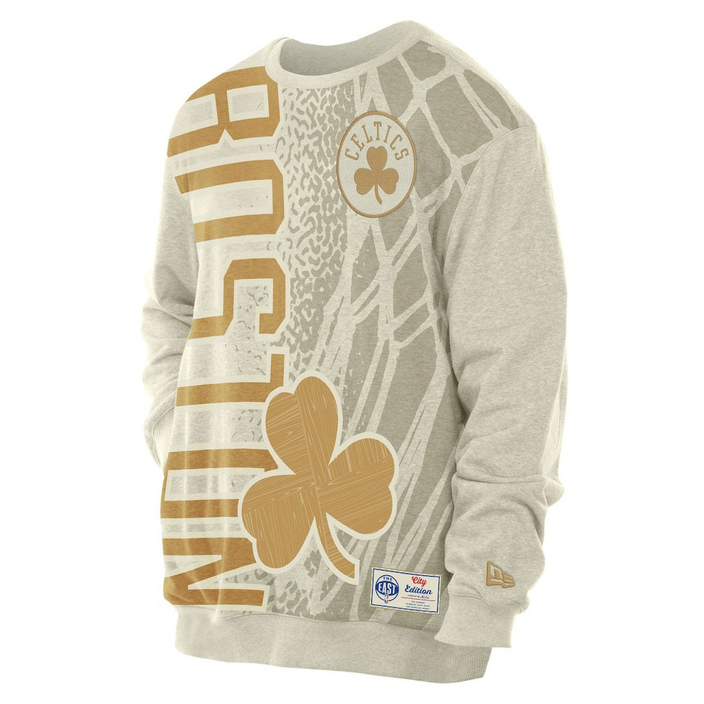 Boston Celtics 2025/26 City Edition Sweatshirt Tan