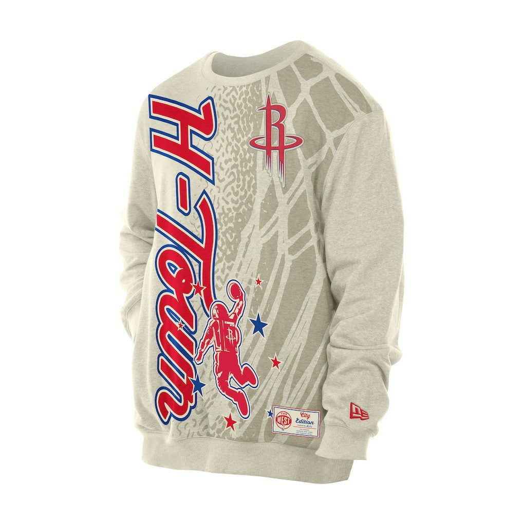Houston Rockets 2025/26 City Edition Sweatshirt Tan