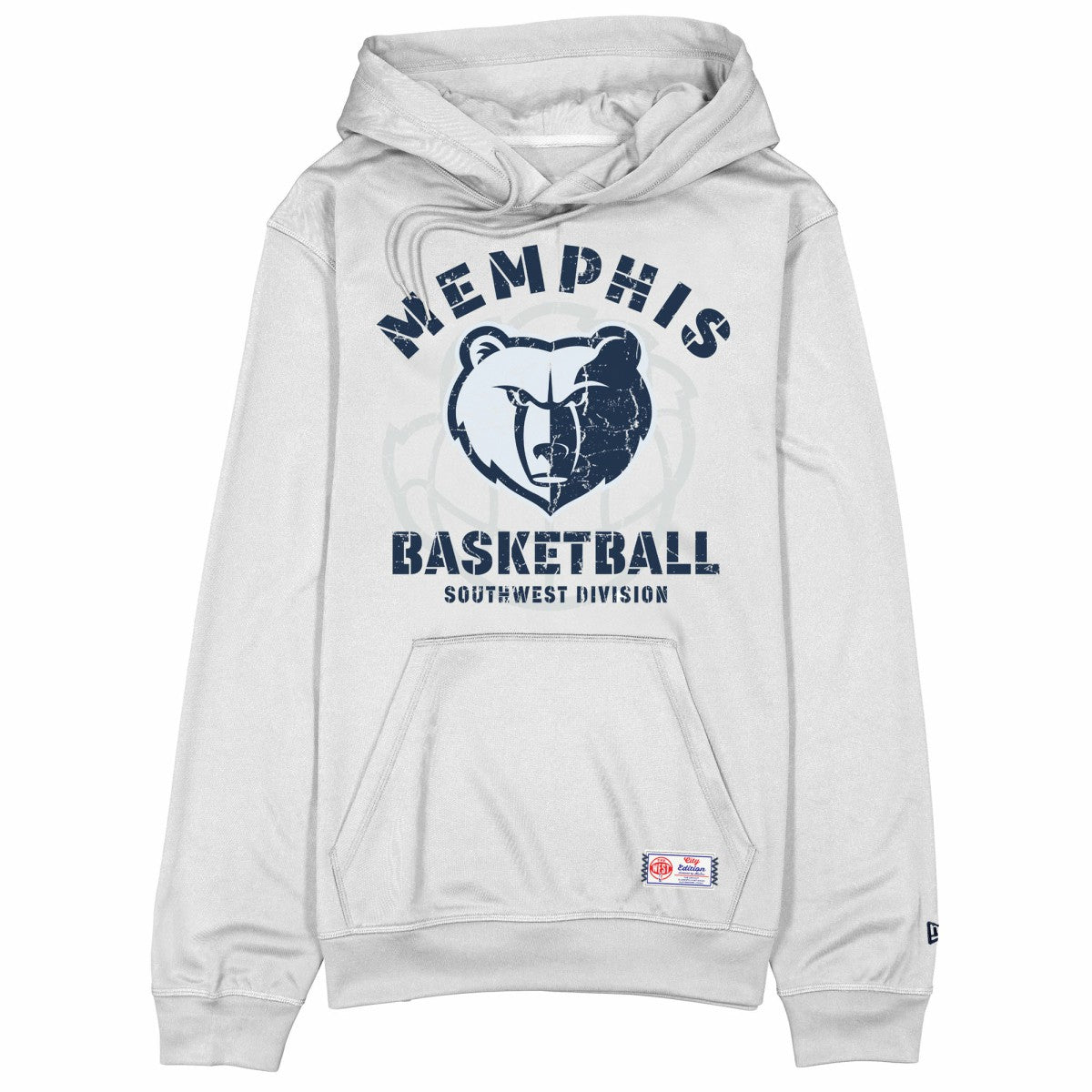 Memphis Grizzlies 2025/26 City Edition Fleece Hoodie White
