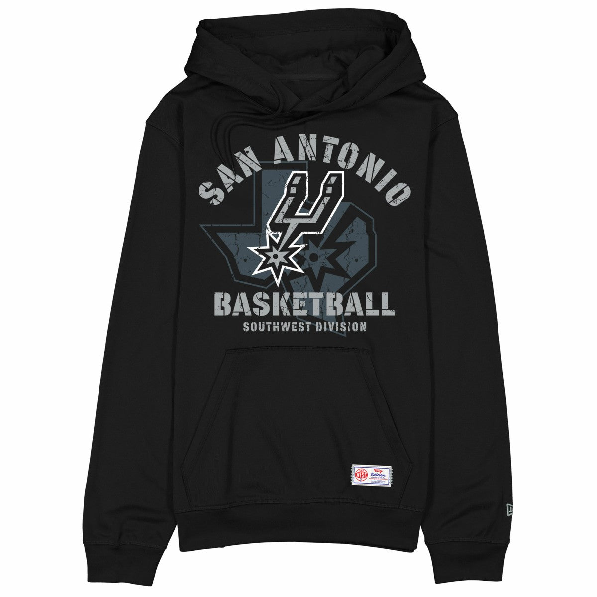 San Antonio Spurs 2025/26 City Edition Fleece Hoodie Black