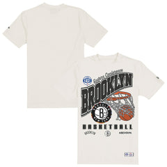 Brooklyn Nets Oversized City Edition Remix Vintage T-Shirt Cream