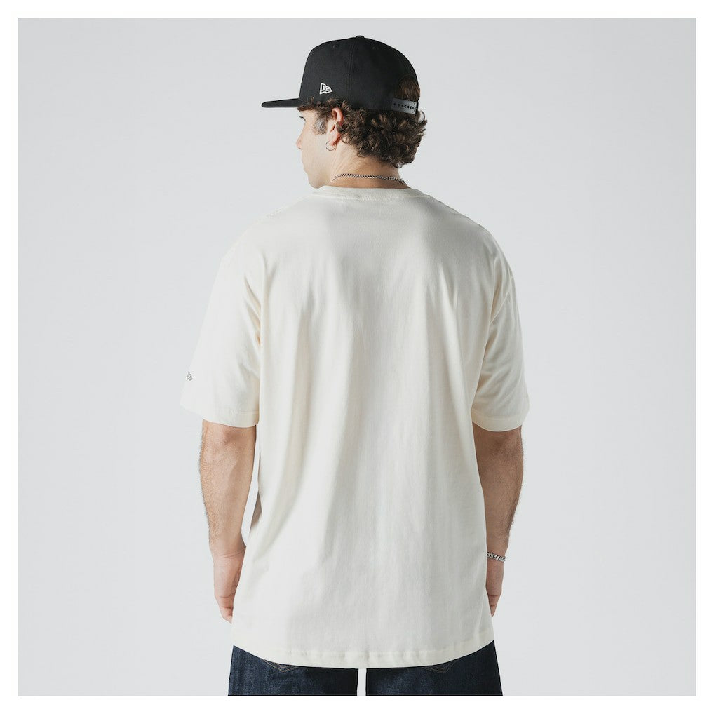 Brooklyn Nets Oversized City Edition Remix Vintage T-Shirt Cream