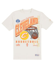 Cleveland Cavaliers Oversized City Edition Remix Vintage T-Shirt Cream