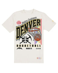 Denver Nuggets Oversized City Edition Remix Vintage T-Shirt Cream