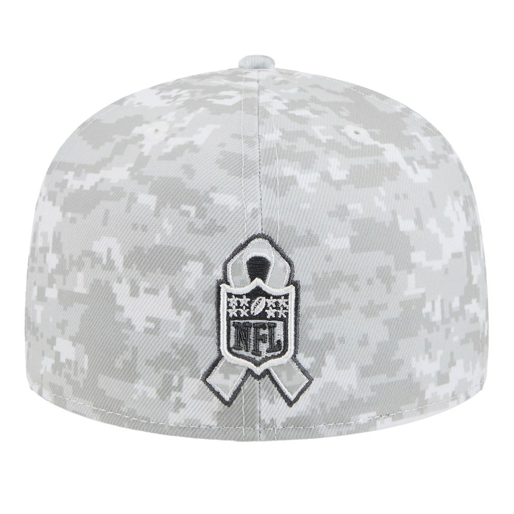 Buffalo Bills New Era 2025 Salute to Service Fan Pack 59FIFTY Fitted Hat White