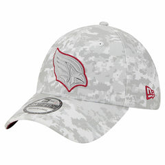 Arizona Cardinals New Era 2025 Salute to Service Digital Camo Fan Pack 39THIRTY Flex Hat White