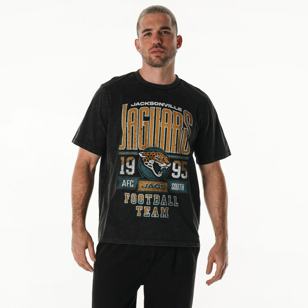Jacksonville Jaguars The Wild Collective Unisex Band T-Shirt Black