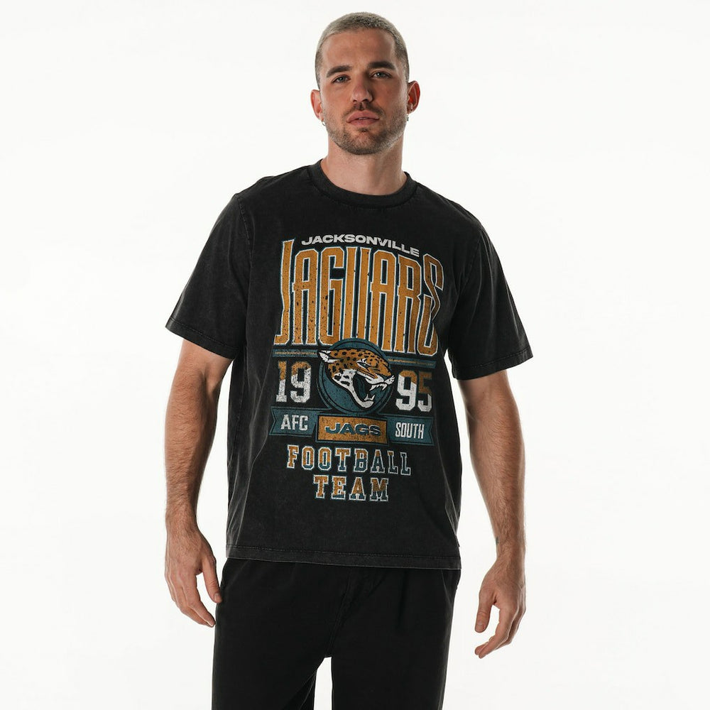 Jacksonville Jaguars The Wild Collective Unisex Band T-Shirt Black