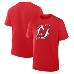 NHL New Jersey Devils Fanatics Essential Legacy T-Shirt - Red