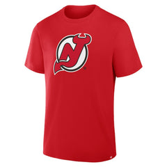 NHL New Jersey Devils Fanatics Essential Legacy T-Shirt - Red