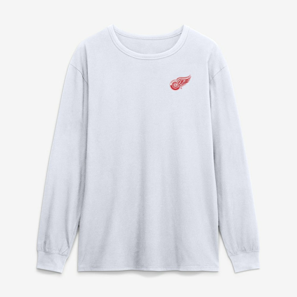 NHL Detroit Red Wings Fanatics Game Long Sleeve T-Shirt - White