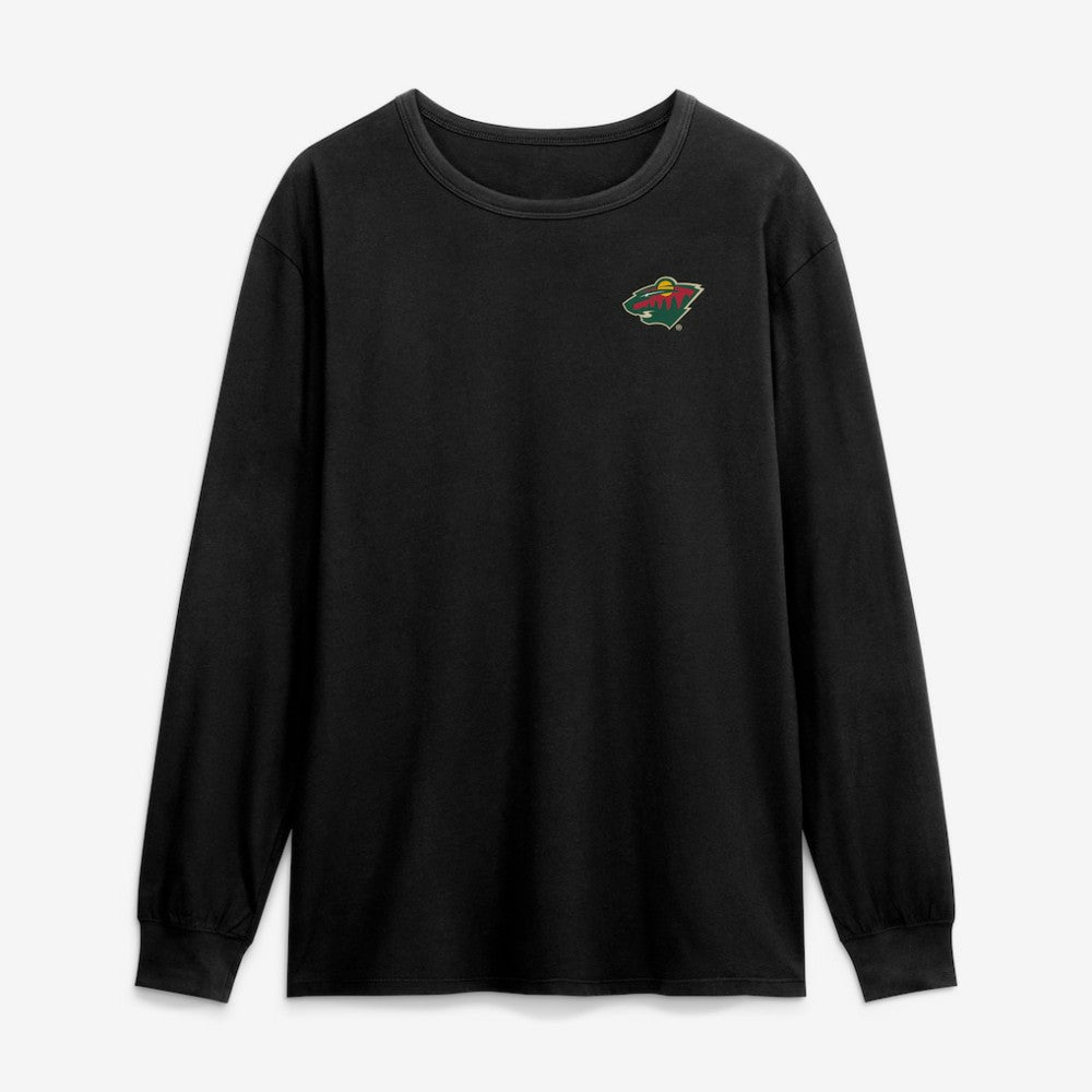 NHL Minnesota Wild Fanatics Game Long Sleeve T-Shirt - Black