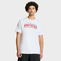 NHL Florida Panthers Fanatics Play Distressed Wordmark Stadium Slub T-Shirt - White