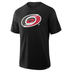 NHL Carolina Hurricanes Fanatics Stadium Slub T-Shirt - Black