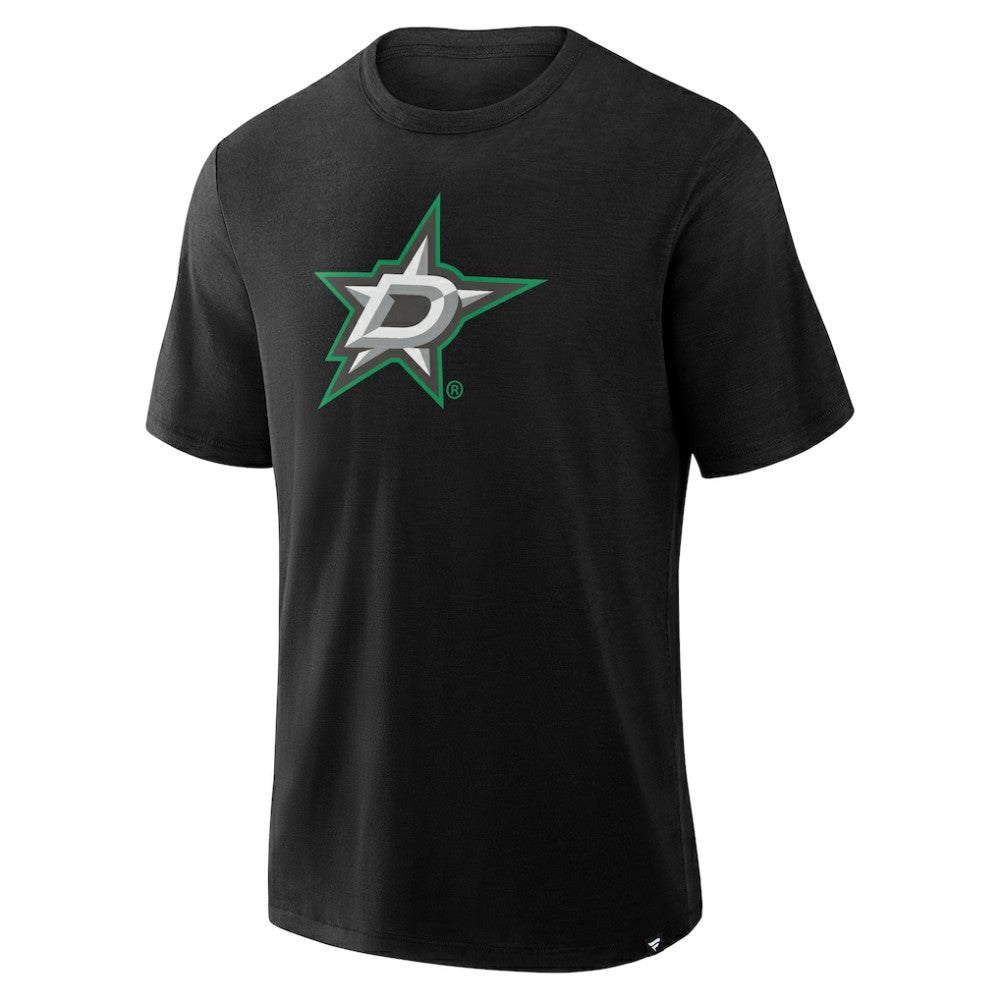 NHL Dallas Stars Fanatics Stadium Slub T-Shirt - Black