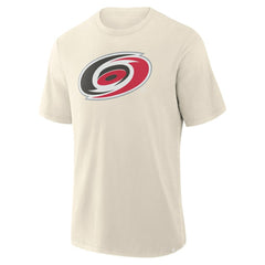 NHL Carolina Hurricanes Fanatics Stadium Slub T-Shirt - Cream